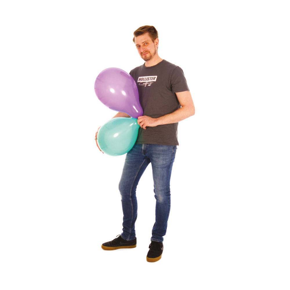 Rund Luftballons | UNIQUE | 14'' | standard Farbmix