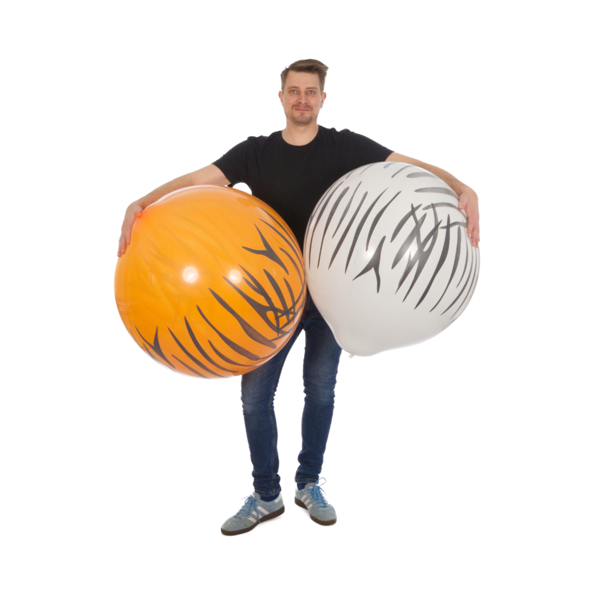 Riesen Luftballon | CATTEX | 32'' | Tigerstreifen