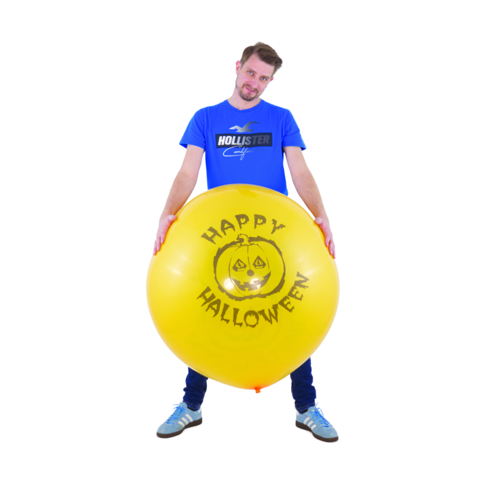 Riesen Luftballon | CATTEX | 36'' | Happy Halloween Design