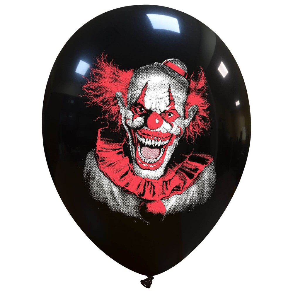 Rund Luftballon | CATTEX | 12'' | gruseliger Clown