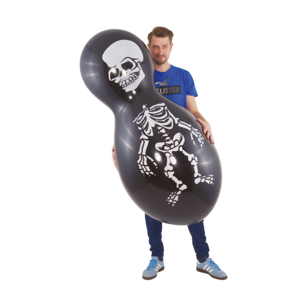 Riesen Doll Luftballon | CATTEX | 59'' | Skelett Design