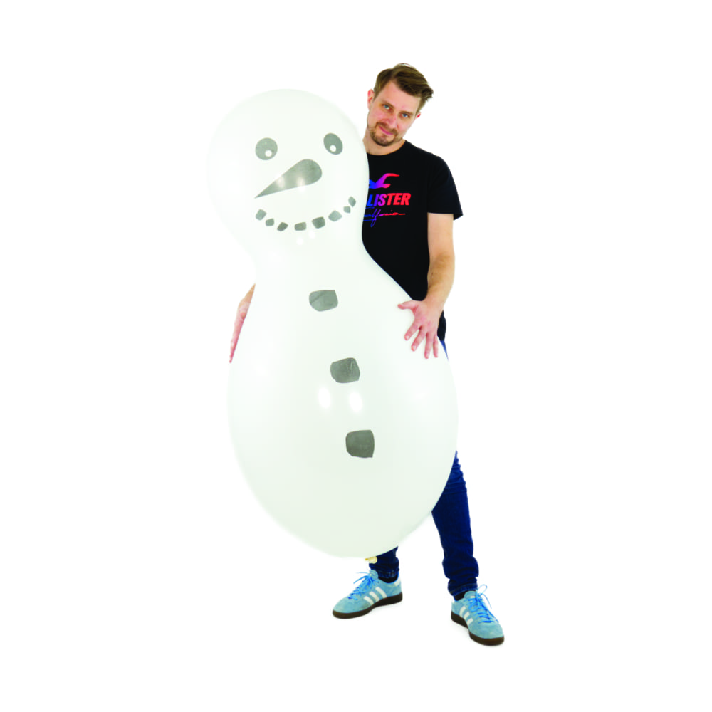 Riesen Doll Luftballon | CATTEX | 59'' | Schneemann Design